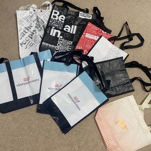 Lululemon, Vineyard Vine, and Fabletics Bags